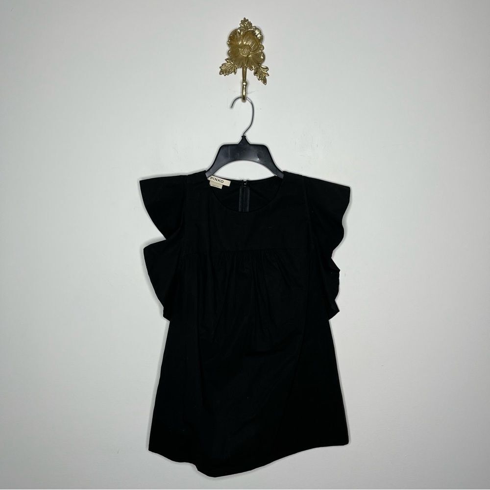 Pinko Ruffle Sleeve Tank 6 - Picture 2 of 6